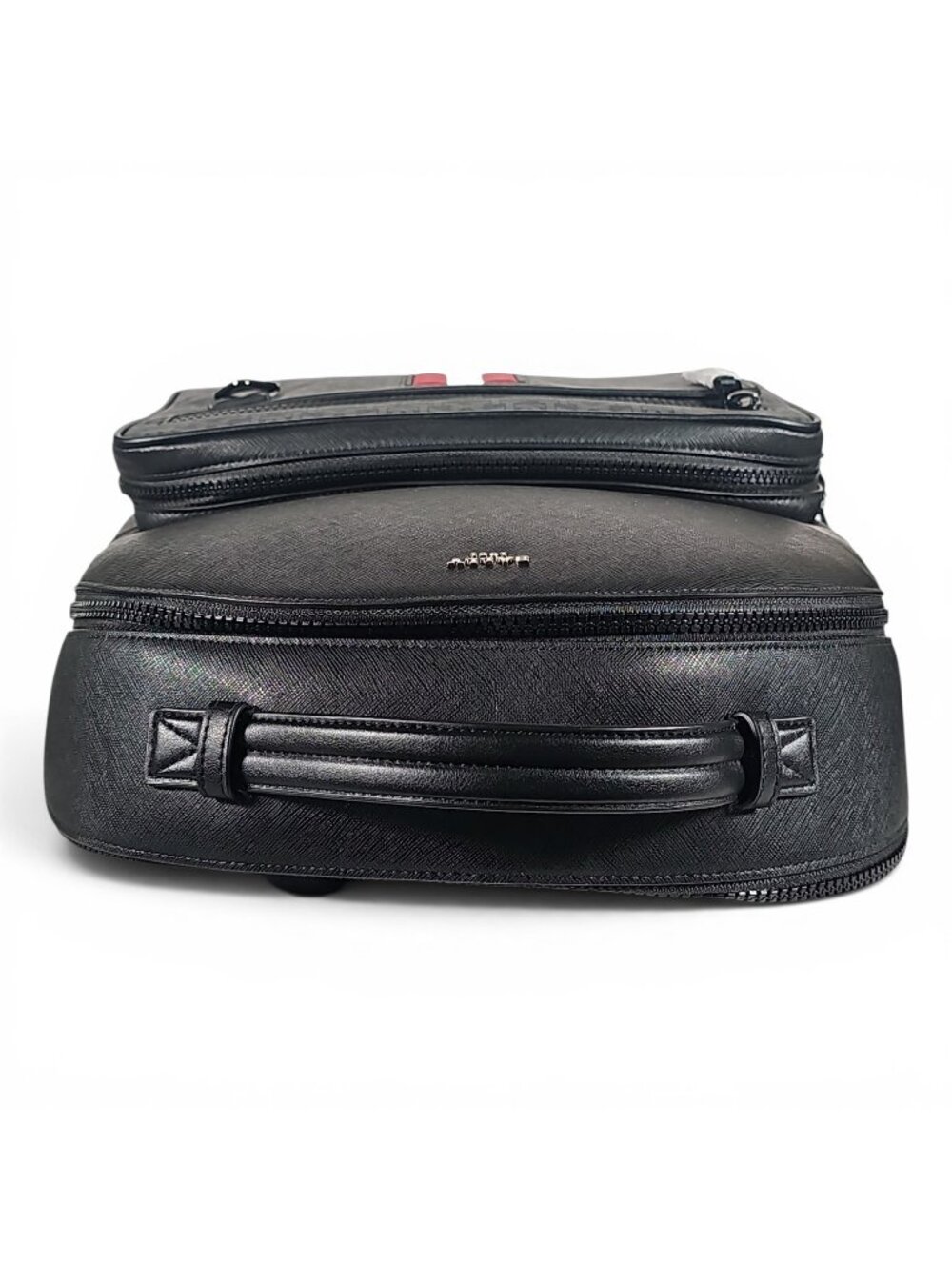 Bally Maverick STM Backpack Black Multi Anthracite Monogram Stripe L Size 1 - Picture 4 of 9